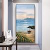 Interior Decor Wall Poster Sunrise Natural Scenery Handmade Canvas Oil Painting Hanging Picture For parlour bedroom hotel office