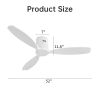 Metal And Wood Ceiling Fans